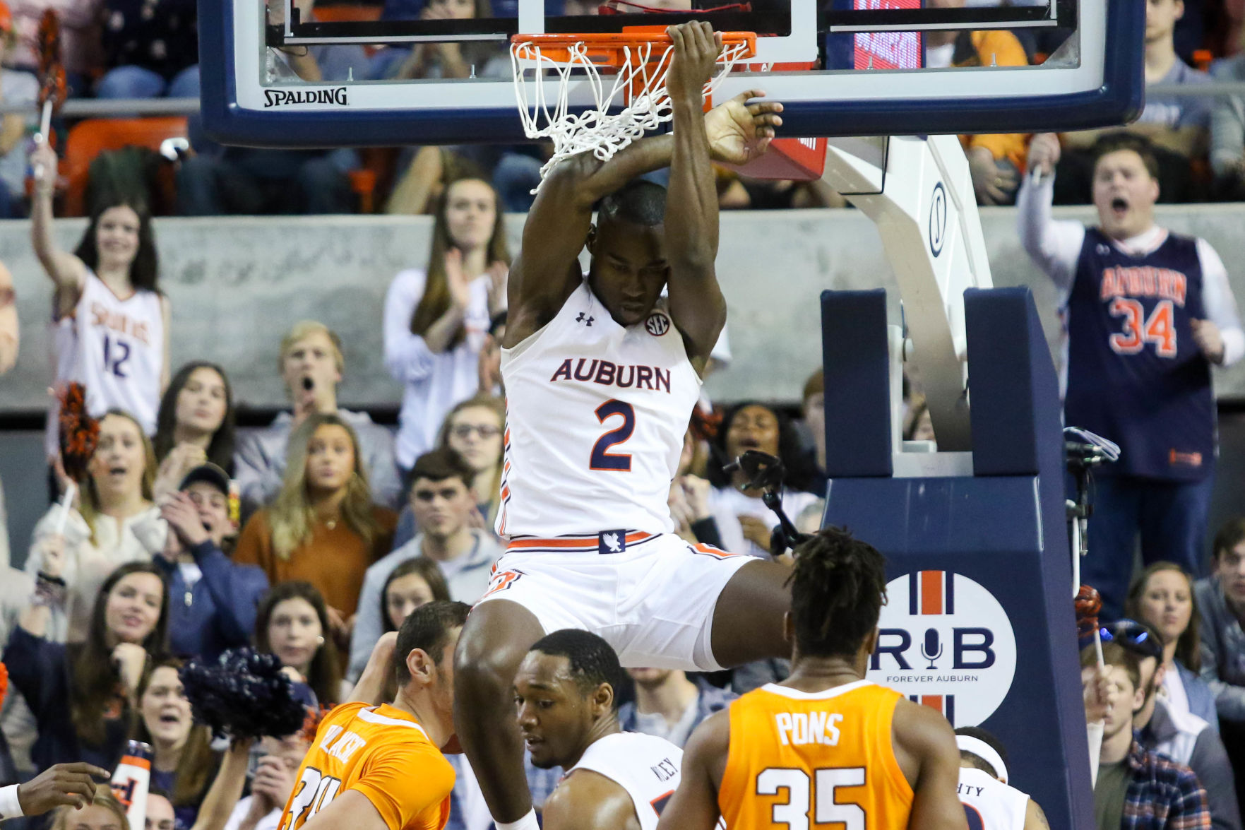 Auburn vs. Tennessee men's basketball